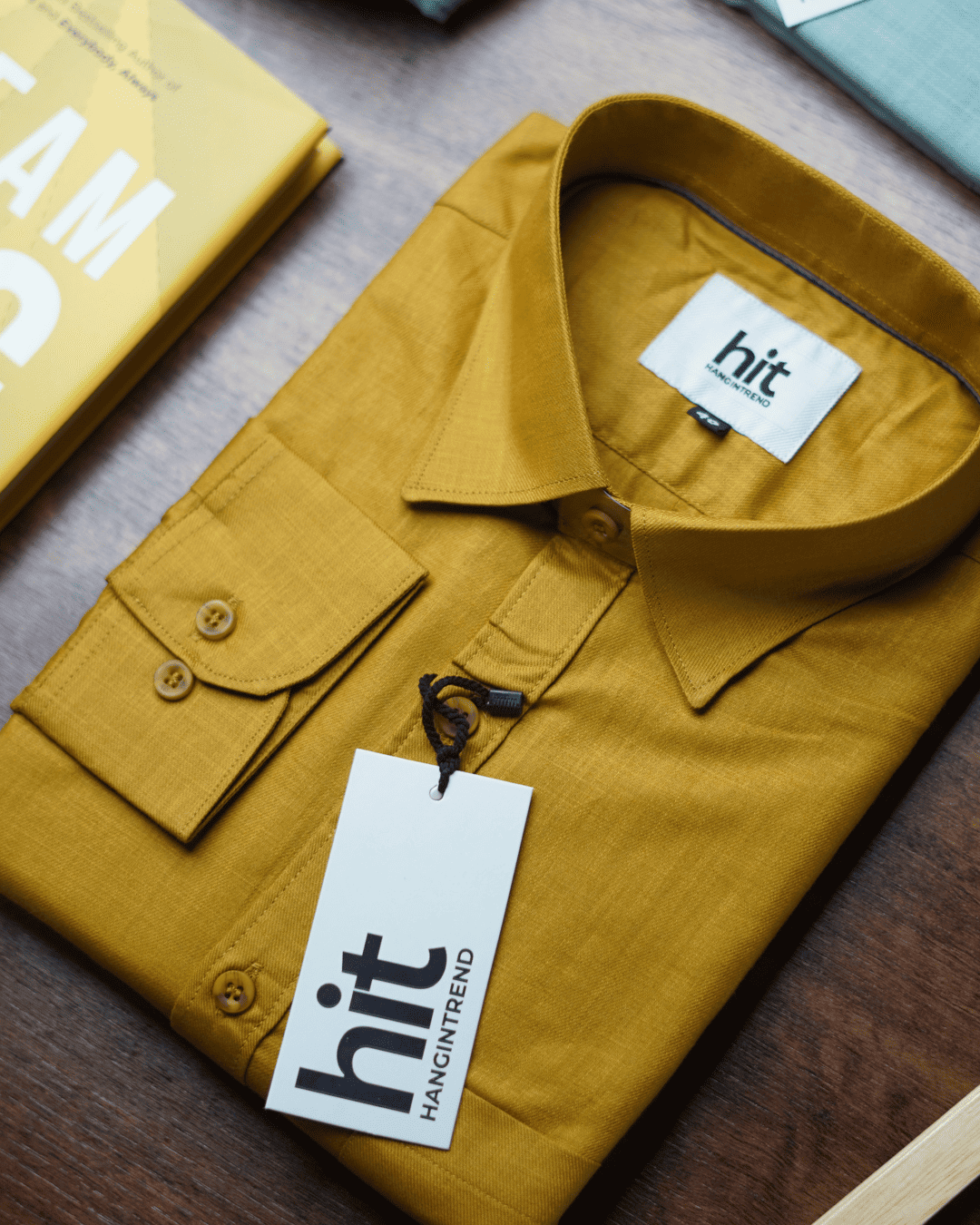 Mustard Pure Cotton Shirt