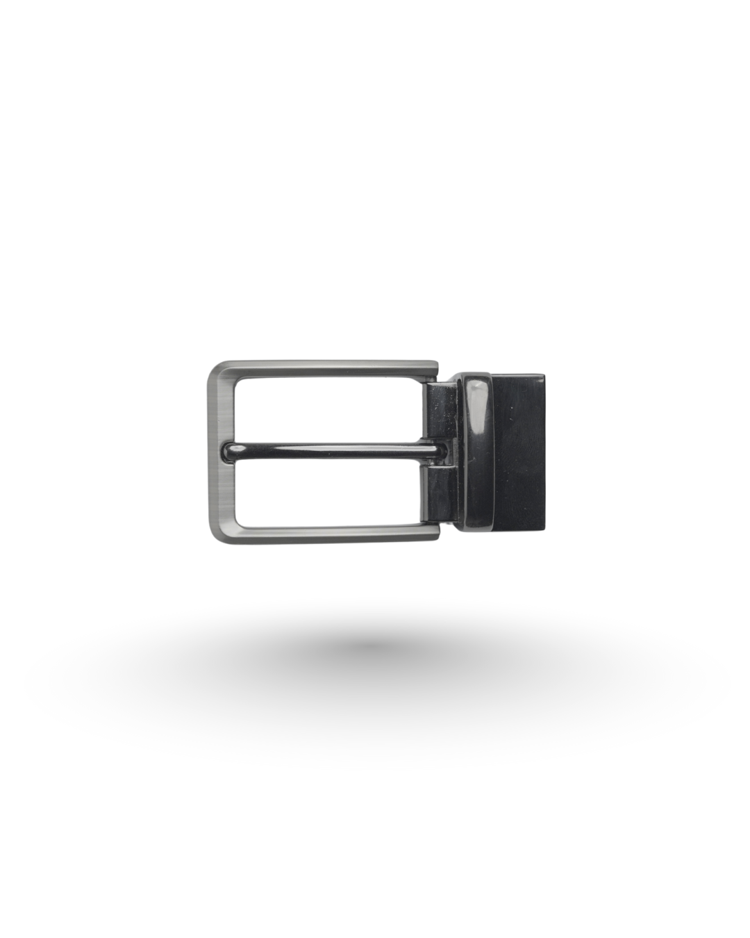Belt Buckle Reversible - Gun Metal 2r